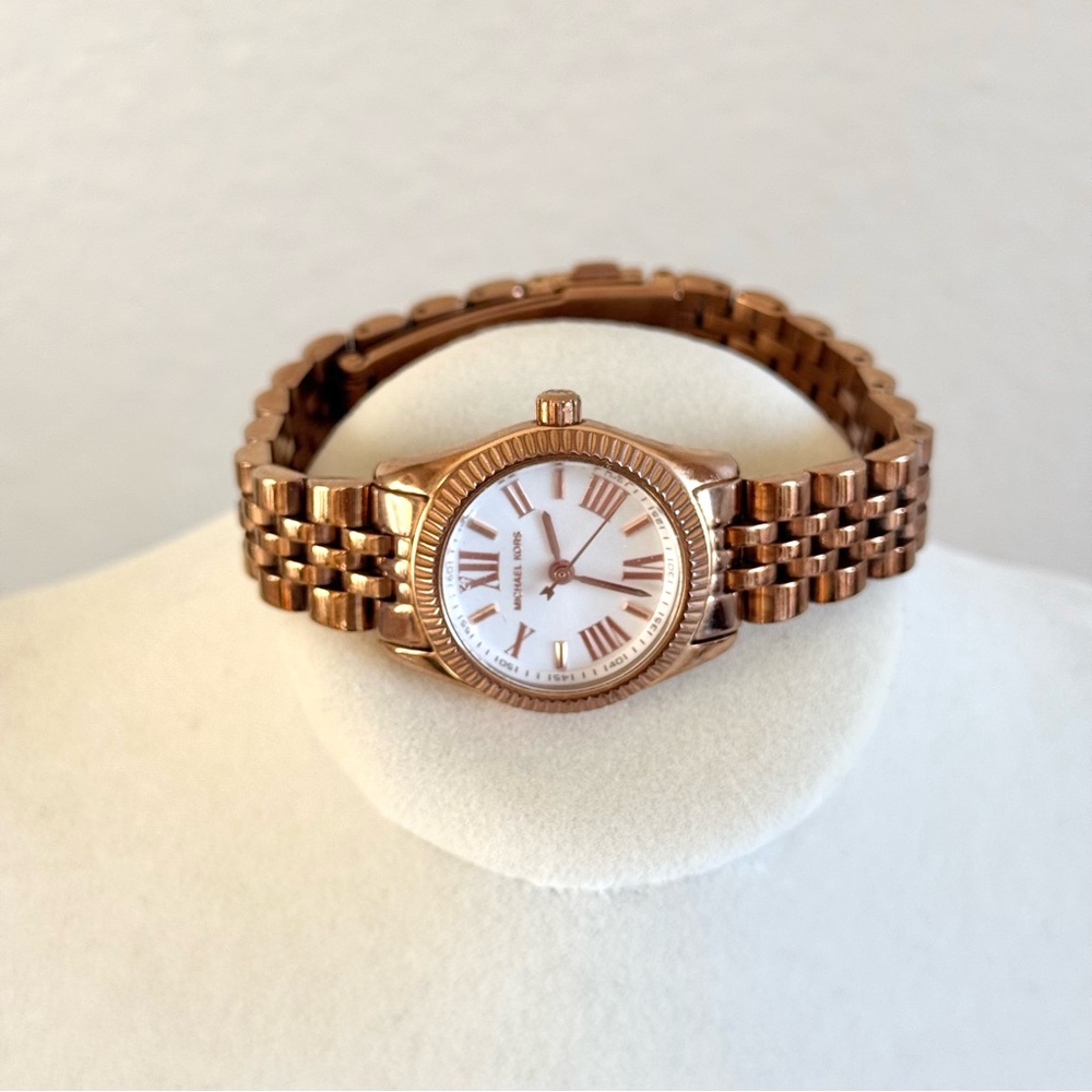 Michael Kors Lexington Petite Watch Mini Rose Gold